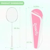 Badminton Racket,Badminton Rackets,Both Offensive and Defensive,Lightweight 75g All Carbon Fiber