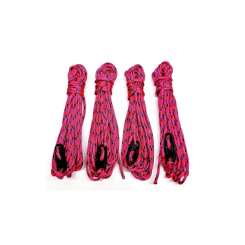 Guy Ropes 3mm 4m Guy Lines Tent Camping Cords Heavy