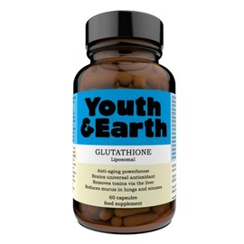Youth & Earth | Liposomal Glutathione Max Strength 300mg (60 Capsules) | Made in UK