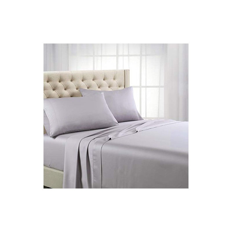 Abripedic Solid 600-Thread-Count, 100-Percent Tencel Lyocell, King Size, 4PC Bed