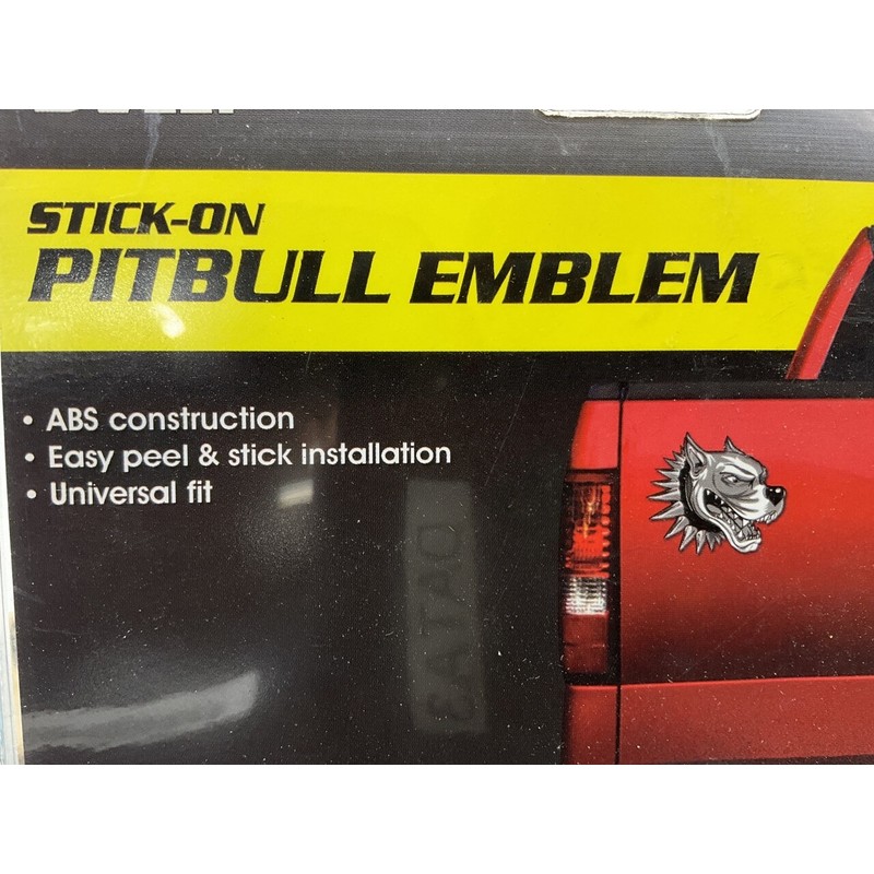 PILOT BULLY TT-157 Pitbull Emblem, Stick-on