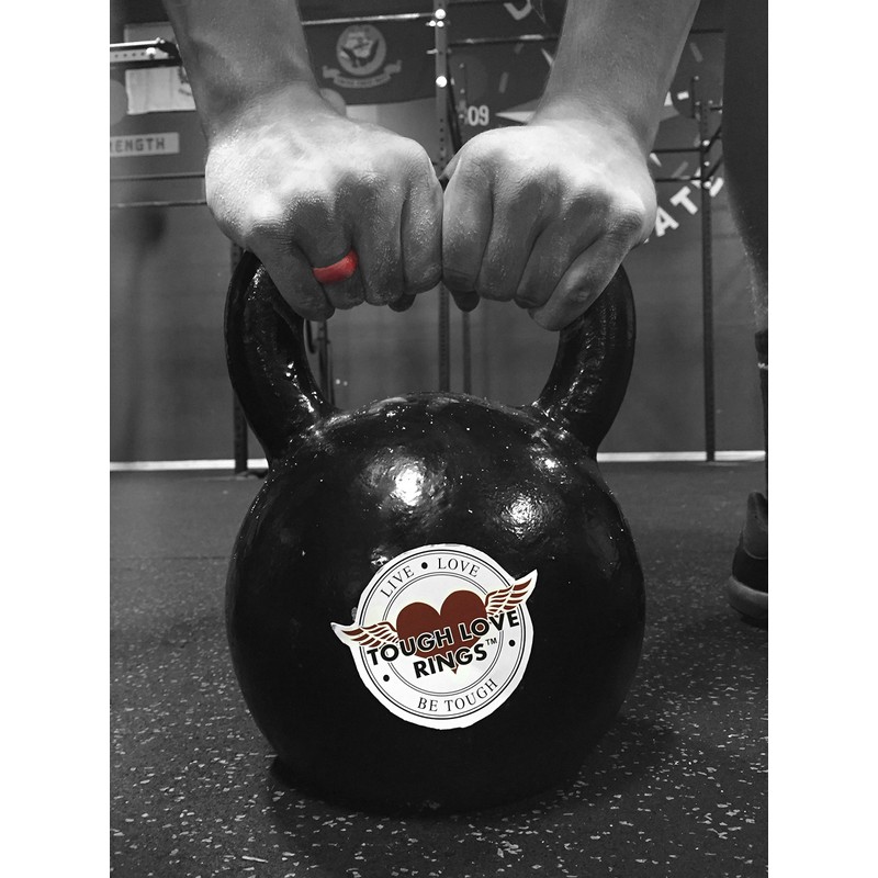 Tough Love Rings - Solid White - Thick Band -