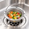 Stainless Steel Kitchen Sink Strainer Basket for Food Scraps –