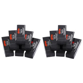 rOtring Tikky Exam Standard Premium Large Pencil Erasers - Clean Dust Free Erasing - Pack of 12 Rubbers
