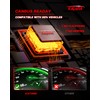 Katana H4 Bulbs, 9003 Light Bulb 400% Brightness 6500K Xenon