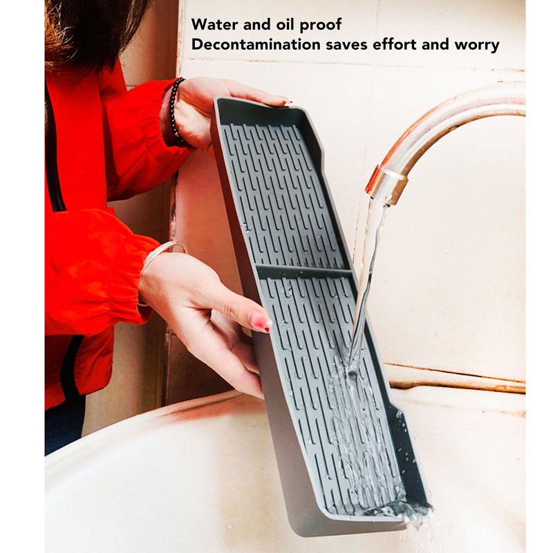 2Pcs Stove Top Shelf Silicone Magnetic Leak Proof Anti Slip