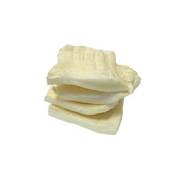 Mazing Dog Treats - Beef Cheek Chip Squares 4x4 (Regular - 4 Count) - NO Odor - Thick Cut - Rawhide Alternative - Beef Cheek Slice
