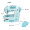 Children Electric Sewing Machine Toy with Threader Ruler Interesting Small