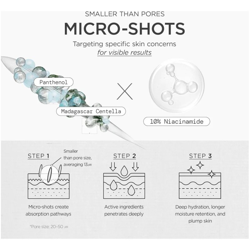 Skin1004 Niacinamide 10 Boosting Shot Ampule Todo Tipo De Piel
