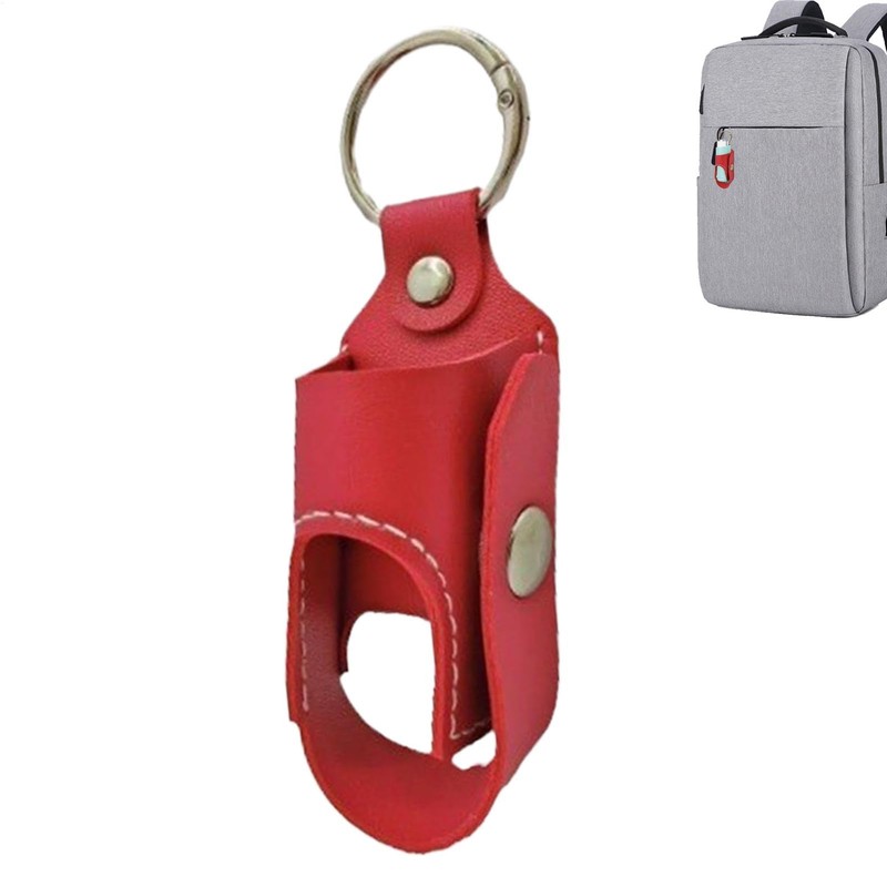 Portable Inhaler Holder - Portable Leather Inhaler Holder - PU
