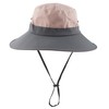 Womens Summer Mesh Wide Brim Sun UV Protection Hat with