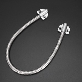 Armored Door Loop 3Pcs Door Loop Exposed Mounting Access Control Cable Wire Sleeve, Door Loop Power Transfer Door Wire Conduit Flexible Gooseneck Door Cable Protector for Home