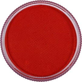 12 Colores Pigmento de Pintura Corporal Mate Profesional Patrones Vívidos a Base de Agua para Maquillaje de Color de Cara de Escenario (Rojo)