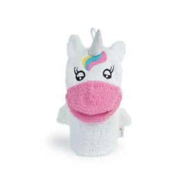 Isabelle Laurier cotton bath mitt unicorn