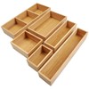 Kootek Kitchen Drawer Organizer for Utensils, 6 Pcs 8 Grid