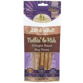 Fieldcrest Farms Nothin' to Hide 6" Stix Bacon Flavor Premuim Dog Chew, 2.3 oz., Count of 10