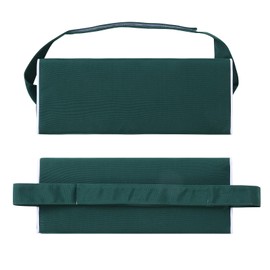 Enipate Outdoor Chaise Lounge Head Pillow, Pack of 2 Water Resistant Headrest Pillows with Elastic Band for Pool Patio Chairs