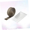 FELTECHELECTR Titanium Exhaust Wrap Heat Insulation Tape with Stainless Steel