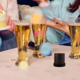 FRCOLOR 1 Set Dice Rolling Cup Dice Shaker for Board Games Parties and Ktv Easy to Clean Simple Design for Indoor Entertainment