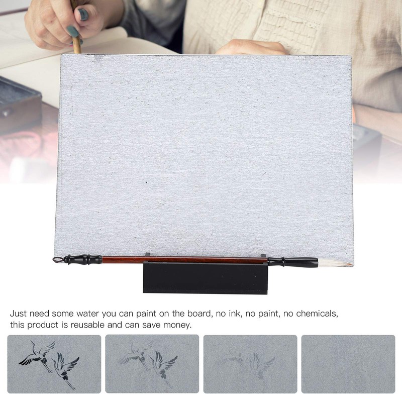 Water Drawing Artist Board, Water Storage Box, Buddha Board Set,