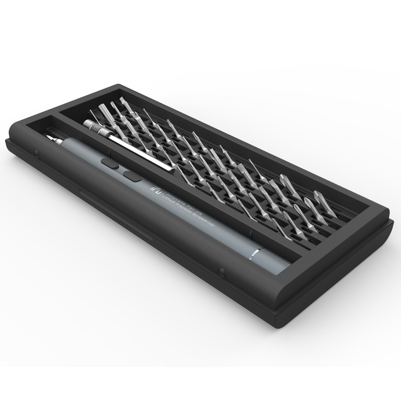 iFu D2Plus Lithium Electric Screwdriver Kit Mini Portable Power/Manual Screw