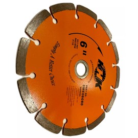 KHK 6 inch Heavy Duty Diamond Blades for cutting Concrete, Stones, Masonry Materials