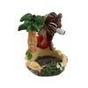 Budawi® Rasta Ashtray Rasta Man with Joint and Palm Trees