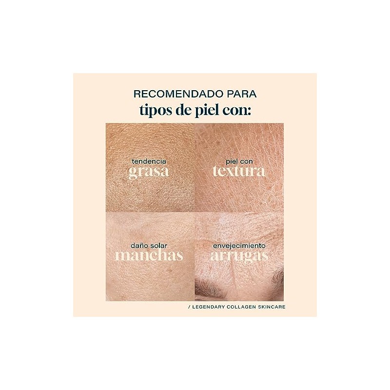 Collagenic | Serum Peeling Facial con Acido Glicólico y Colágeno|