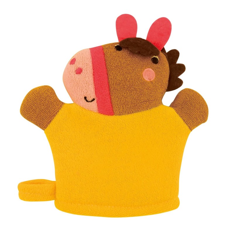 Bieco Pauli 04004090 Washing Mitt Set with Baby Puppy Approx.
