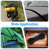 Bungee Cord 5 mm x 15 m, Black Shock Cord,