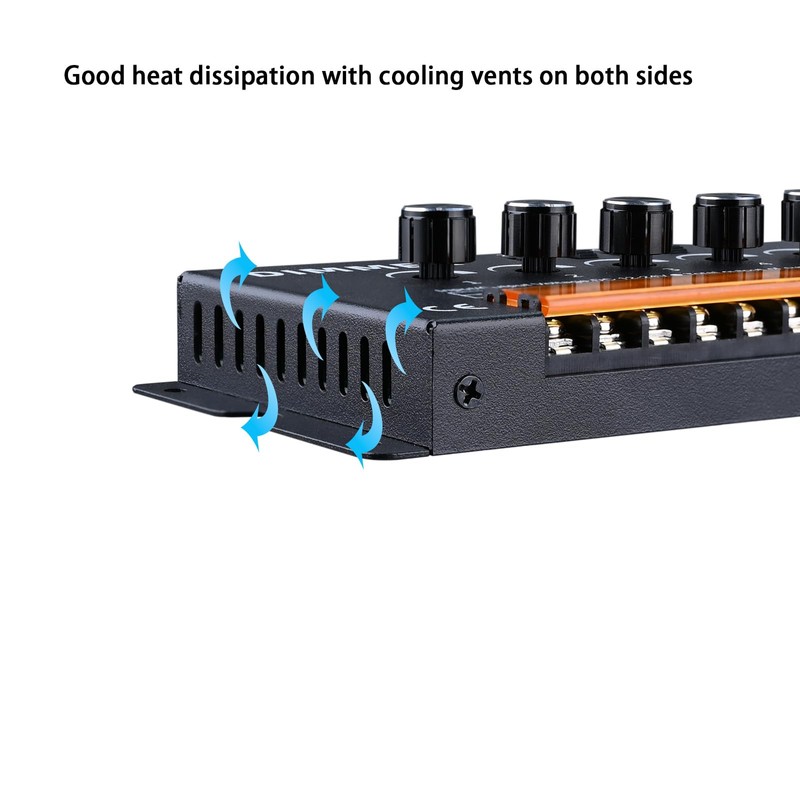 TOPAI LED Strip Dimmer, 5 Knob Control LED Strip Dimmer,