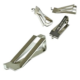 Frameless Frame Clips Large Picture Photo Frame Fixing Glass Spring Clips 11mm Swiss C Clips Pack of 8