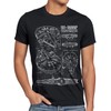 style3 Millennium Falcon Blueprint Men's T-Shirt - 3xl