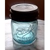 BALL HALF 1/2 PINT BLUE MASON Jar "Collector's Edition" Antique
