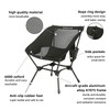 ROCK CLOUD 2 Pack Portable Camping Chair Ultralight Folding Chairs