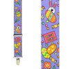 Suspender Store Novelty Easter Design Suspenders - 1.5-Inch Wide Elastic