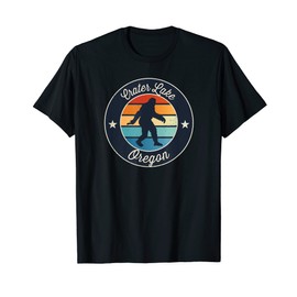 Crater Lake Oregon Sasquatch Souvenir T-Shirt