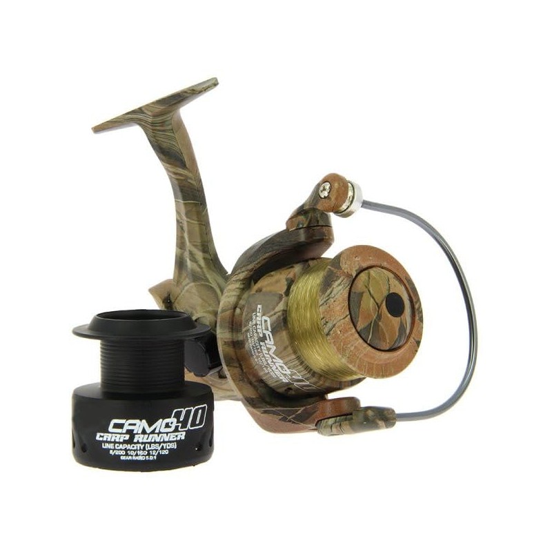 Camo40 Carp Reel Spool with Line