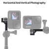 HSU Vertical Mount for GoPro, 90-Degree Aluminum Alloy Adapter for