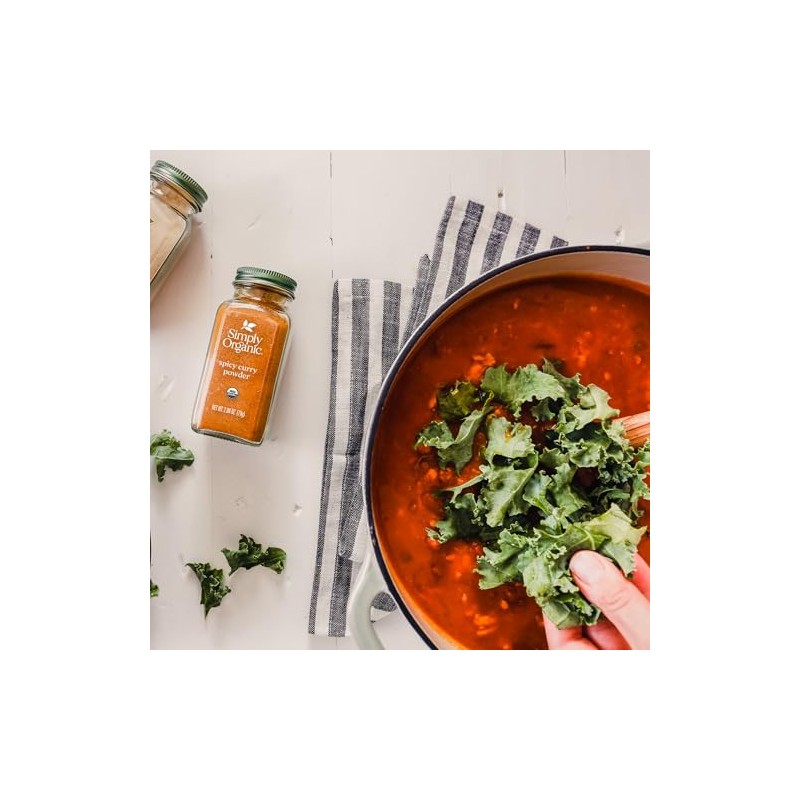 Simply Organic, Spicy Curry Powder, Organic, 2.8 Oz