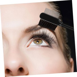 TOVINANNA Eyebrow Comb Mascara Double-ended Makeup Brush for Brow Styling Beauty Brush Set for Lash Grooming