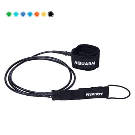 AQUARM Surfboard Leash 6/7/8/9 Feet Straight Leg Rope Premium SUP Leashes Ankle for Surfing