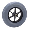 194mm Gray Electric Wheelchair Wheel Non Slip No Noise Stable