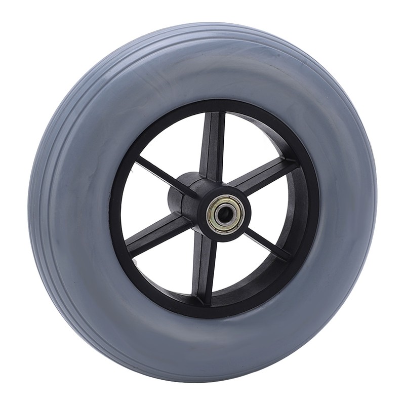 194mm Gray Electric Wheelchair Wheel Non Slip No Noise Stable