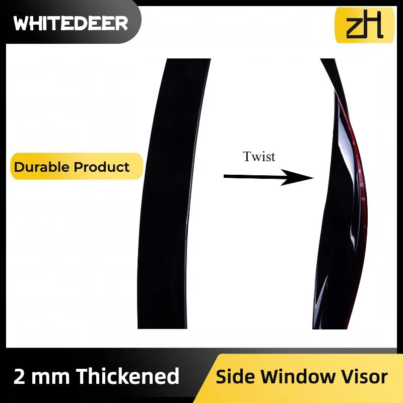 ZH Window Rain Guards Compatible with Kia Optima 2016 2017