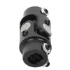 ECCPP Black Single Steering Joints 11/16-36 Spline X 3/4 DD
