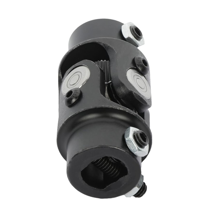 ECCPP Black Single Steering Joints 11/16-36 Spline X 3/4 DD