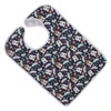 Eating Adults Bib Waterproof Reusable 3 Layers Washable Clothing Protector