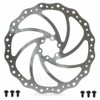 BRAKCO Mountain Bike Disc Brake Rotor 6 Bolts 203mm