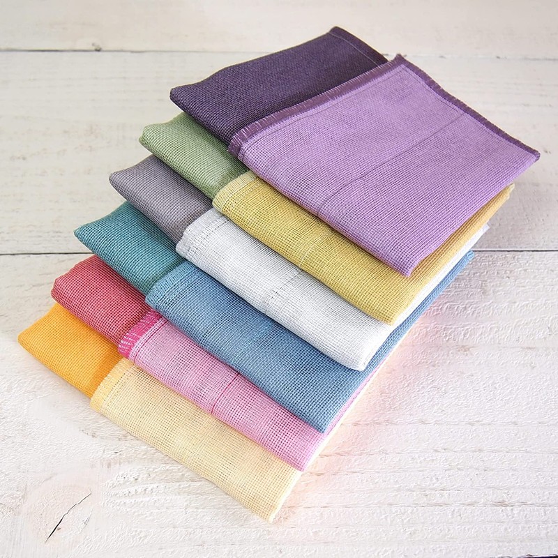 Nawrap Two-Tone Dishcloth, 12 x 12 in, Durable and Absorbent,